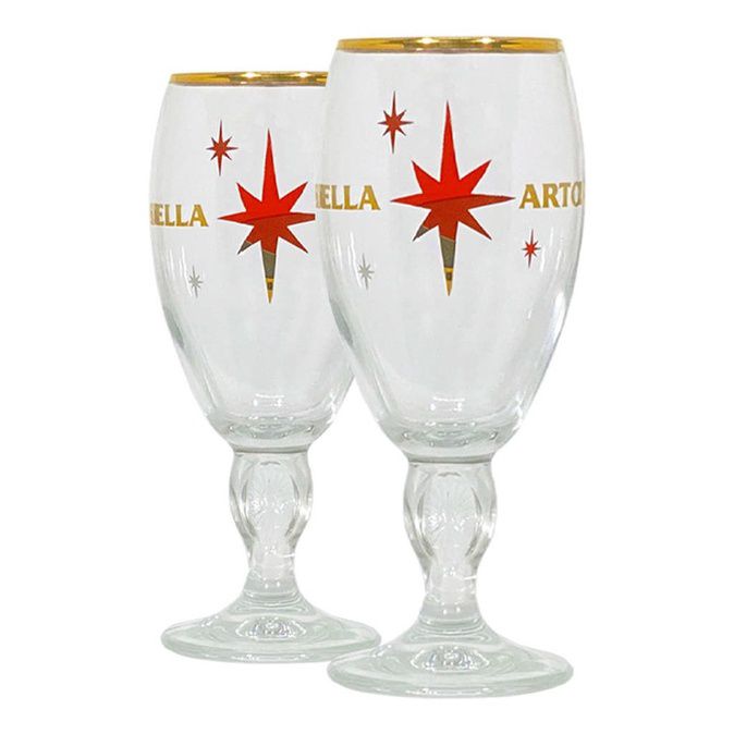 Kit 2 Taças Edição Limitada Fim de Ano Stella Artois 330ml