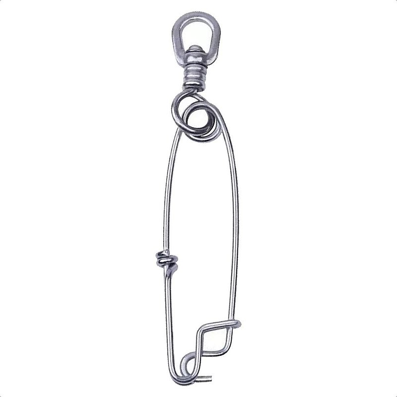 Grampo Snap Rob Allen em Aço Inox Com Trava e Girador 100mm