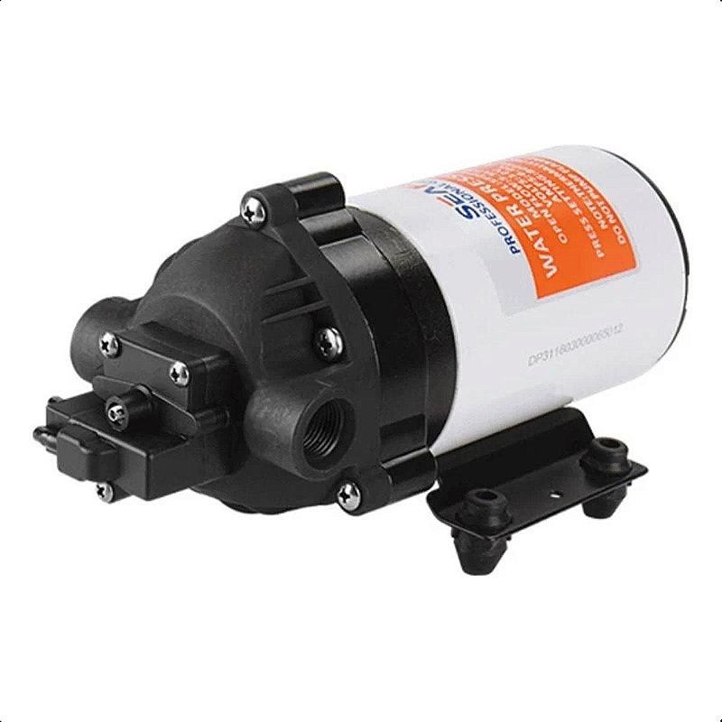 Bomba de Pressurização Hidráulica 1,8Gpm 120Psi C/Viton 12V