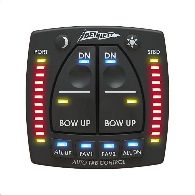 Botão Para Flap Benett Hidráulicos Auto Trim Com Compensador