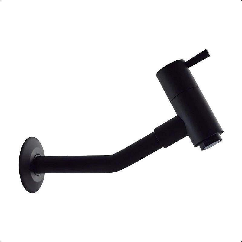 Torneira Para Cozinha Gourmet de Metal Preto Luxo Napoles