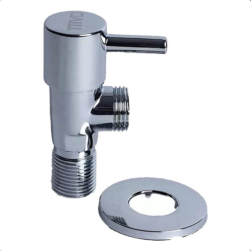 Registro Para Maquina de Lavar Valvula de Metal 1/2 x 1/2