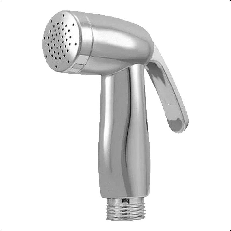 Gatilho Para Ducha de Agua Higienica Banheiro Cromado ABS