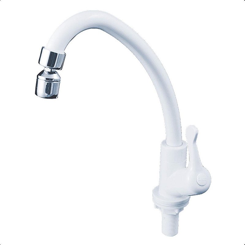 Torneira Giratoria De Parede Em Abs Para Lavatório Tanque