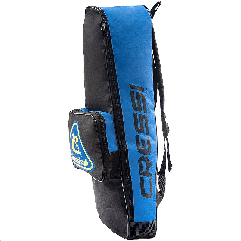 Mochila para Kit de Mergulho Cressi Basic 3 Azul Pesca Caça