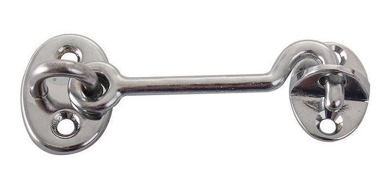 Trava Para Cabine Tipo Aldrava Fechadura Trinco Fecho Porta