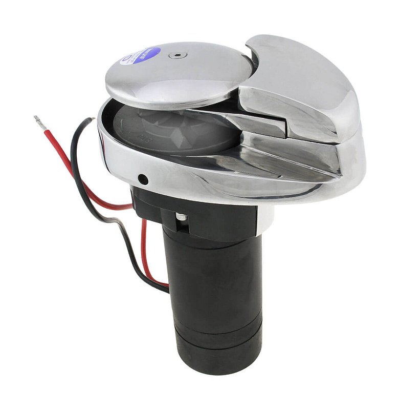 Guincho Elétrico Náutico Inox 12V 1000W Âncora Corrente 8 Mm