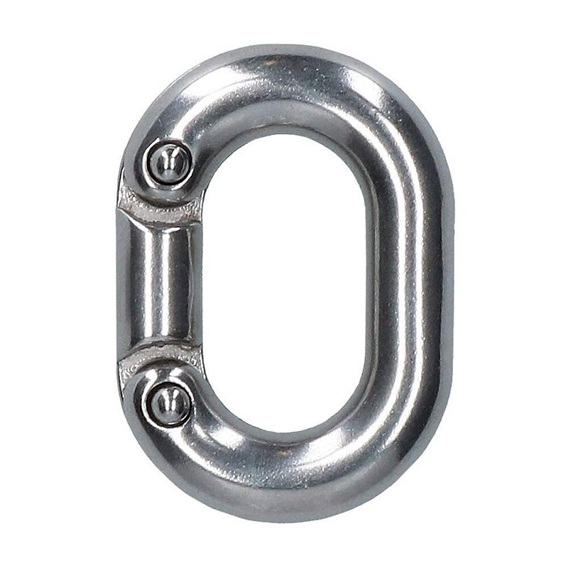 Elo De Corrente Conector 8 Mm Acoplamento Em Aço Inox Ancora