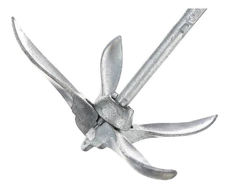 Âncora 1,5 Kg Galvanizada Para Barco Caiaque Jet Ski Lanchas