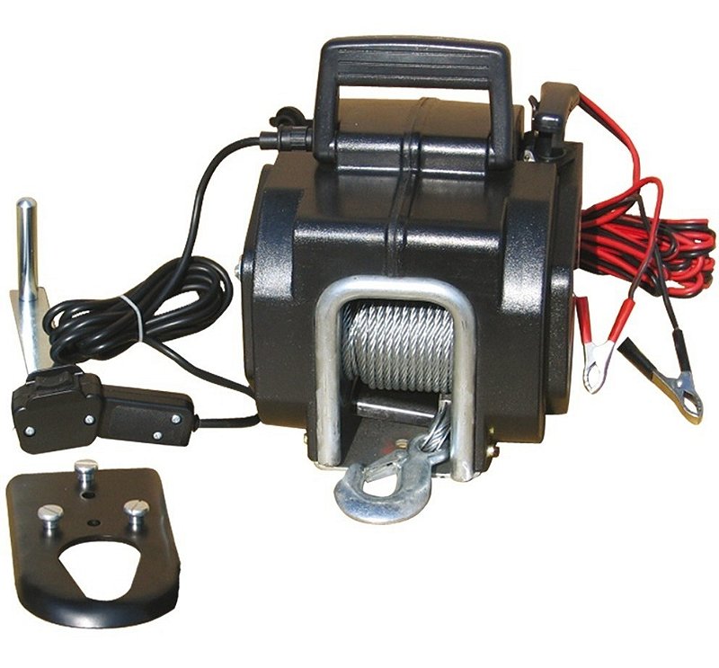 Guincho Elétrico 3500 Lbs 12V Para Carretinha Reboque Lancha