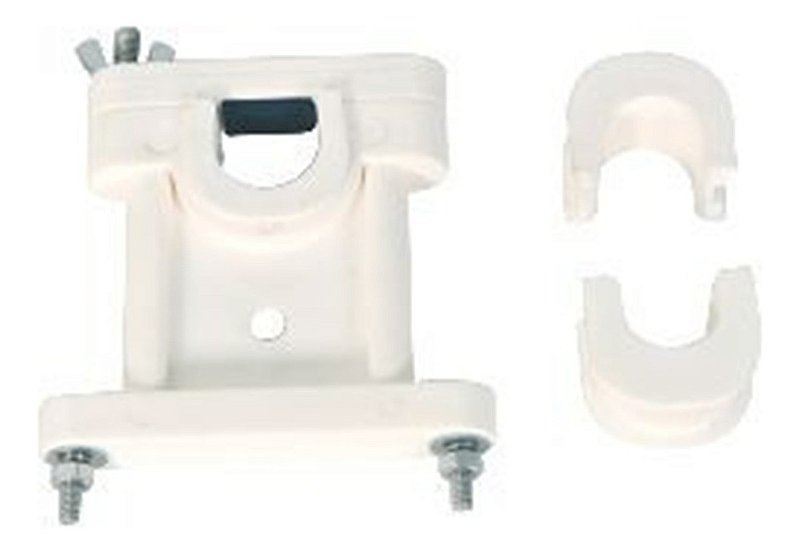 Suporte Lateral Fixação Antena Vhf Cabine E Targa Lancha