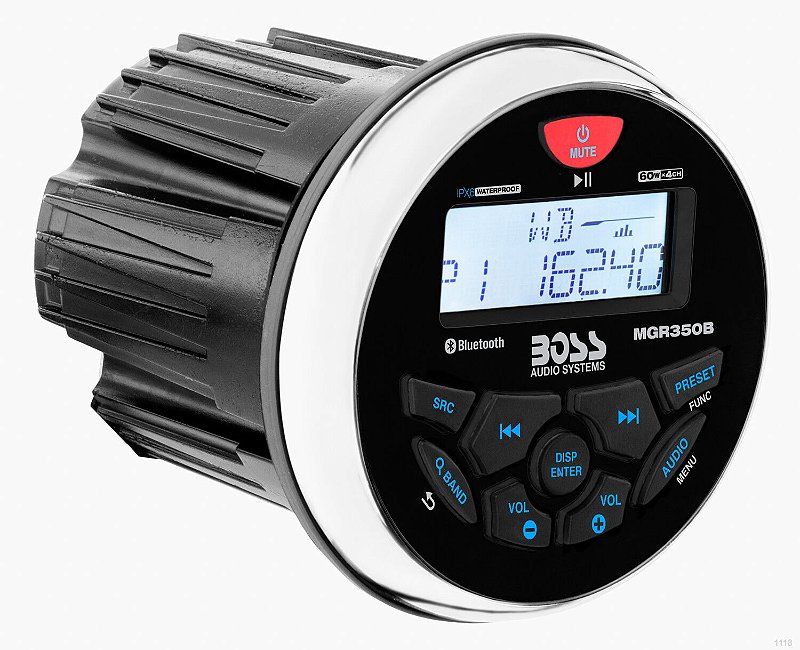 Rádio Som Multimídia Boss Marinizado Mgr350b Bluetooth