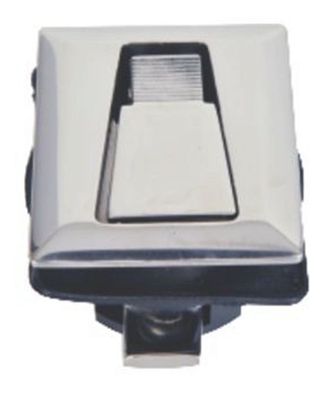 Puxador Quadrado Fechadura Sem Chave Em Aço Inox Luxo