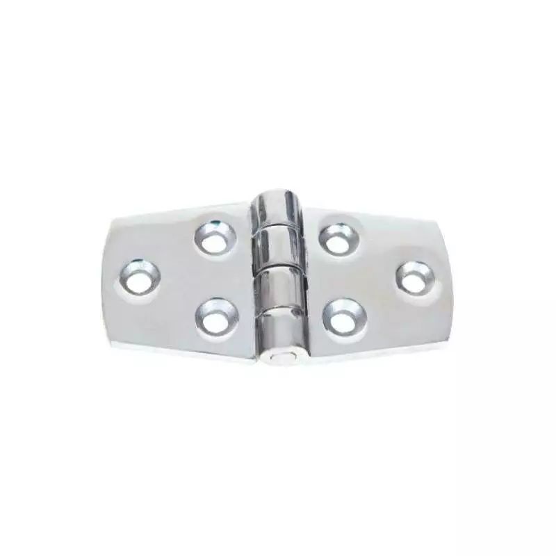 Dobradiça Em Aço Inox Reforçada Luxo Para Portas Pesadas