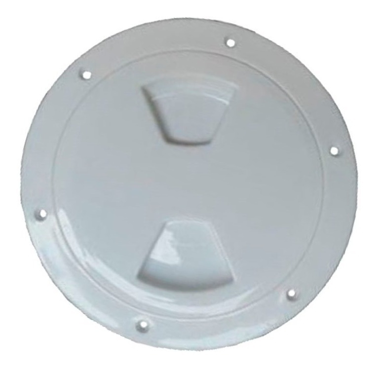 Tampa De Inspeção Náutica Em Abs 17 Cm Proteção Uv Lancha