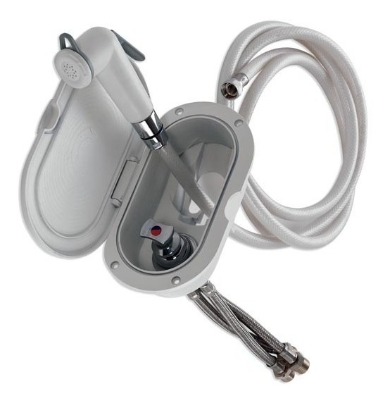 Ducha Higiênica Chuveiro De Popa Com Misturador 4 Metros