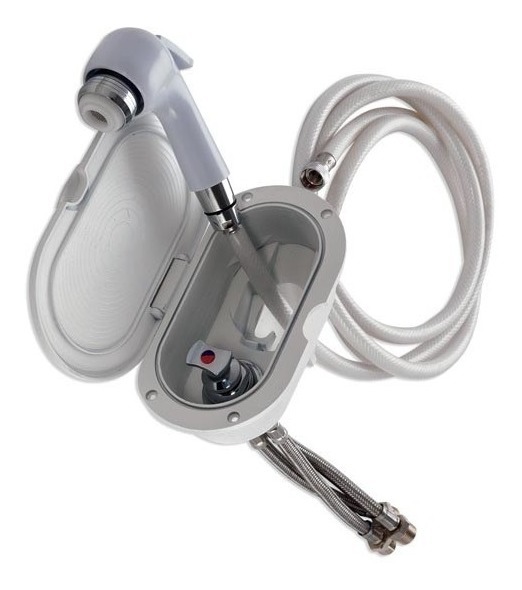 Ducha Higiênica Chuveiro De Popa Com Misturador 2,5 Metros