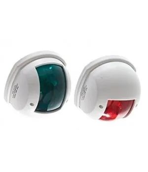 Luz De Navegação Bombordo Boreste 2 Milhas Par