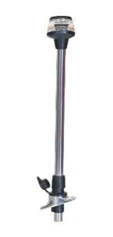 Luz De Alcançada Mastro Retrátil Em Aço Inox 21 Pol 12V 10W