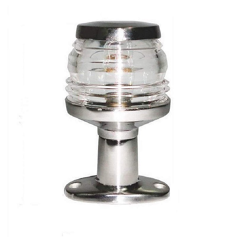 Luz De Alcançada Em Aço Inox 12V 2 Milhas Náuticas Lancha