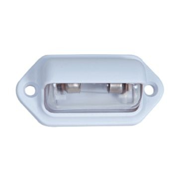 Luz De Cortesia 12V Em Plástico Branco de Alta Luminosidade