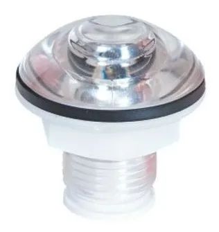 Luz De Cortesia 12V Branca Em Acrílico Uso Externo E Interno