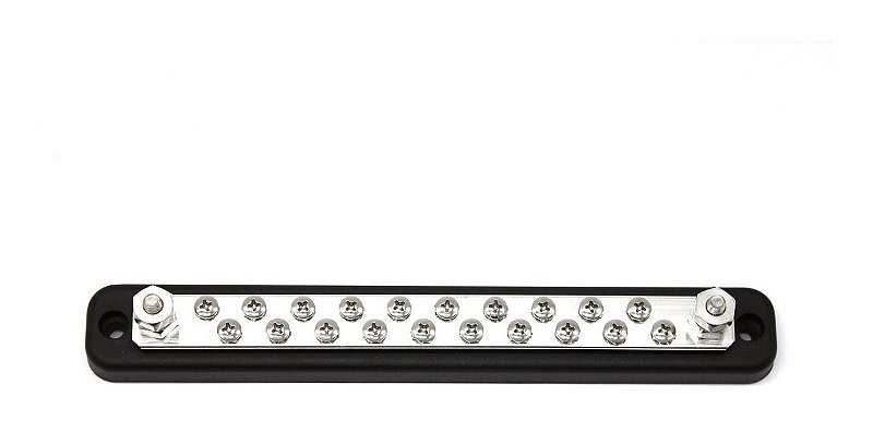 Barramento 20 Vias Elétrica Som Automotivo 4X4 Lancha Barcos