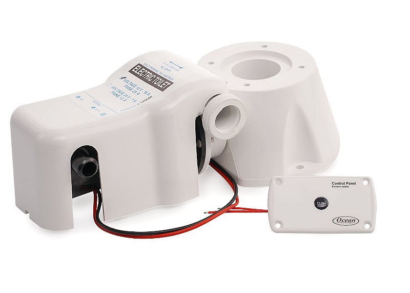 Kit Conversor Vaso Manual Em Elétrico 12V Jabsco Tmc Nautos