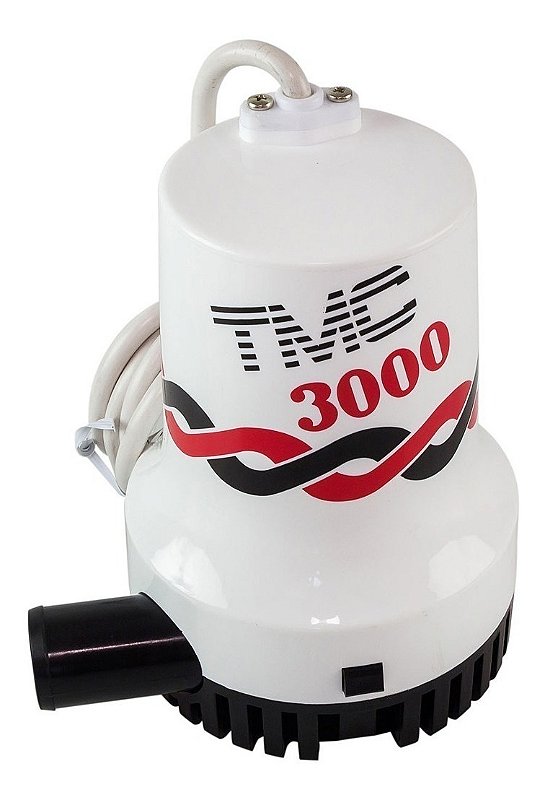 Bomba De Porão Tmc 3000 Gph 12 Volts 18 A Para Lancha Barco