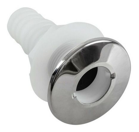 Entrada E Saída De Água Bomba De Porão 3/4 Pol Lancha Barcos