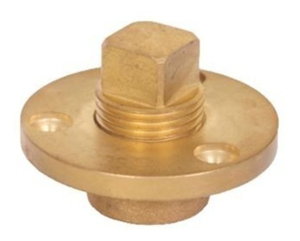 Bujão Bueira De Drenagem De Metal 5/8 Pol Para Lancha Barco