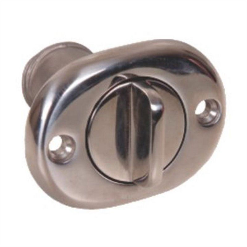 Bujão Bueira De Drenagem Em Aço Inox 1-1/4 Pol Lancha Barco