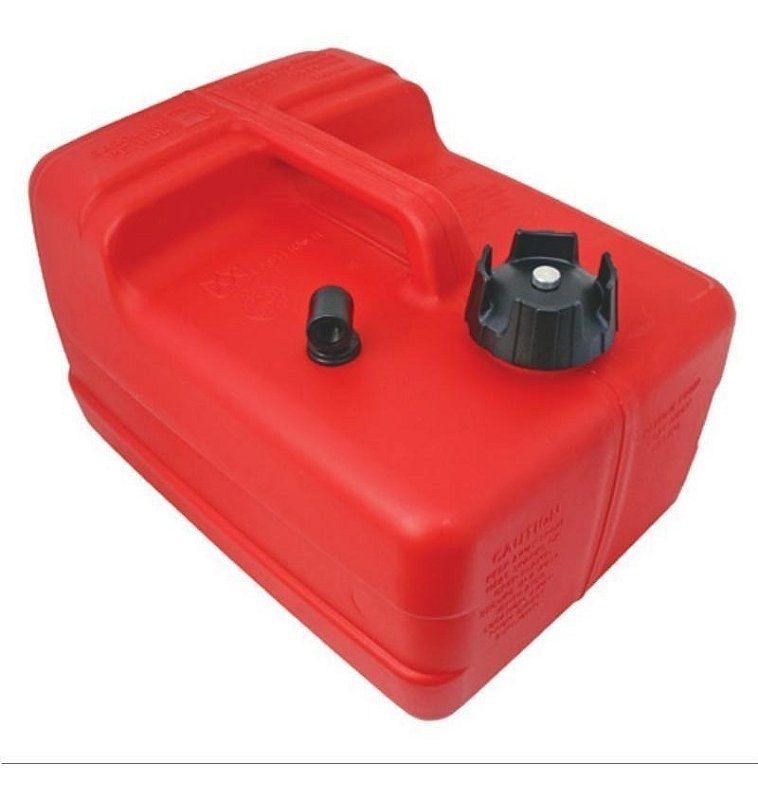 Tanque Galão De Combustível Plástico 12 Litros Motor De Popa