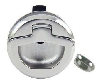 Puxador Redondo Em Aço Inox Sem Chave Para Armários Porta