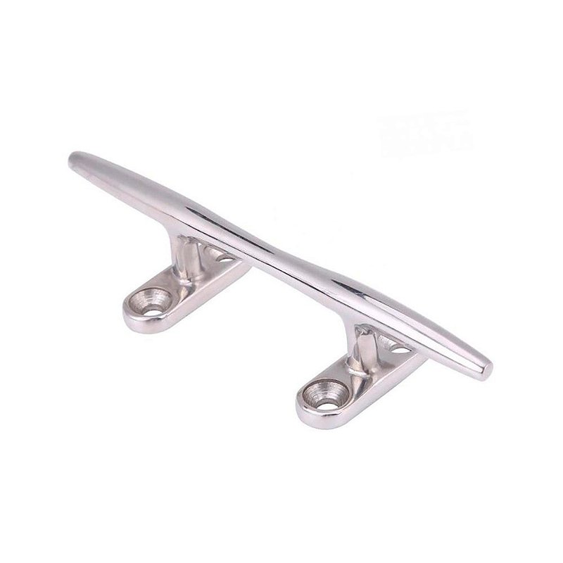 Cunho De Amarração Em Aço Inox Amarra Cabo 8 Pol Para Barco