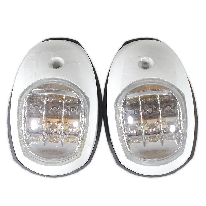 Luz De Navegação Bombordo Boreste 12V Barcos Lancha - Par