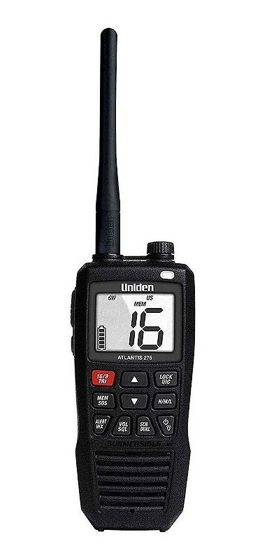 Rádio Náutico Vhf Portátil Atlantis 275 Comunicador Marinha