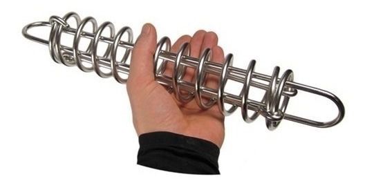 Mola Amortecedor Atracação Deck Em Aço Inox 430X90mm Lancha