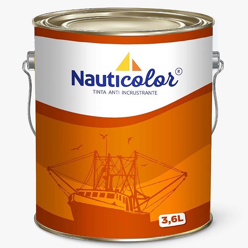 Tinta Anti-Incrustante Envenenada Vermelha 3,6L Lancha Barco