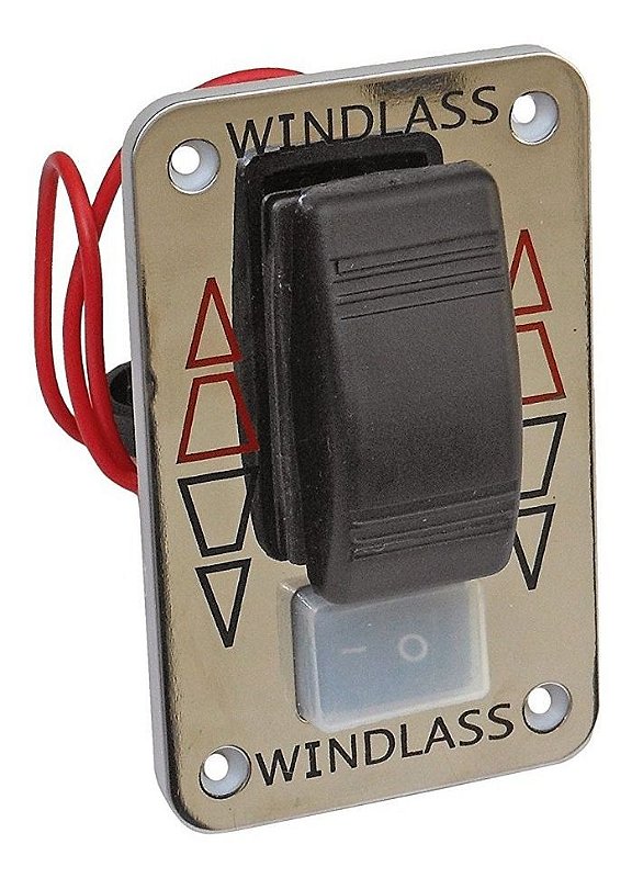 Botão De Painel Guincho Elétrico Náutico De Âncora 12V