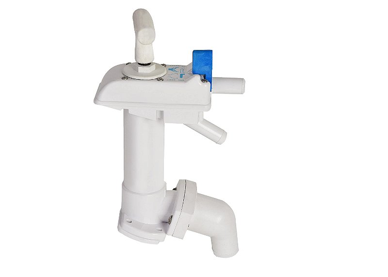 Bomba Manual E Base Vaso Sanitário Náutico Jabsco Lancha
