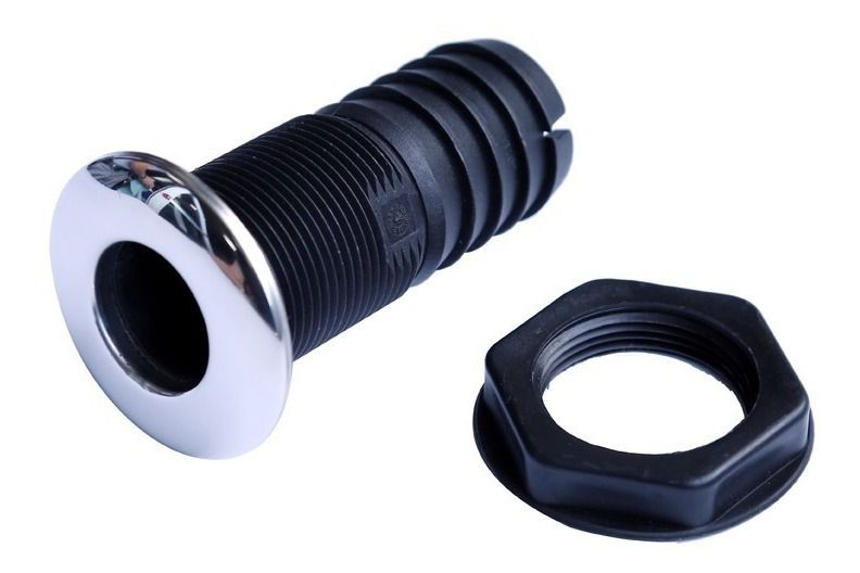 Saída De Água Casco Para Bomba De Porão 5/8 Pol Lancha Barco