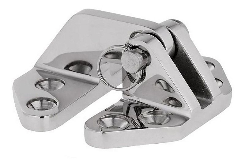 Dobradiça Em Aço Inox Gaiuta Vigia Escotilha Reforçada