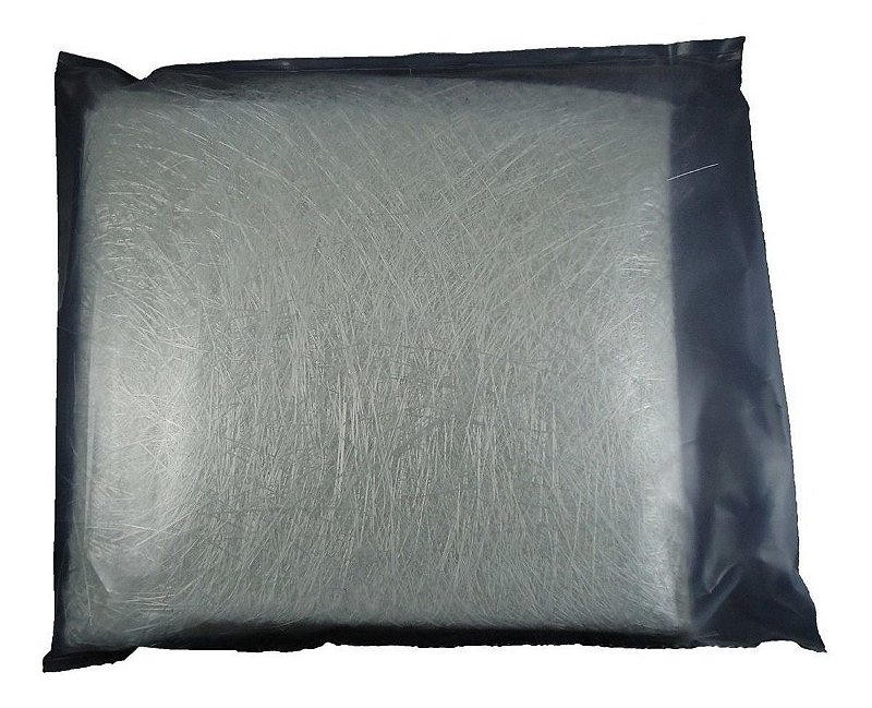 Manta 450 Em Fibra De Vidro 1 Kg Para Laminação Com Resinas