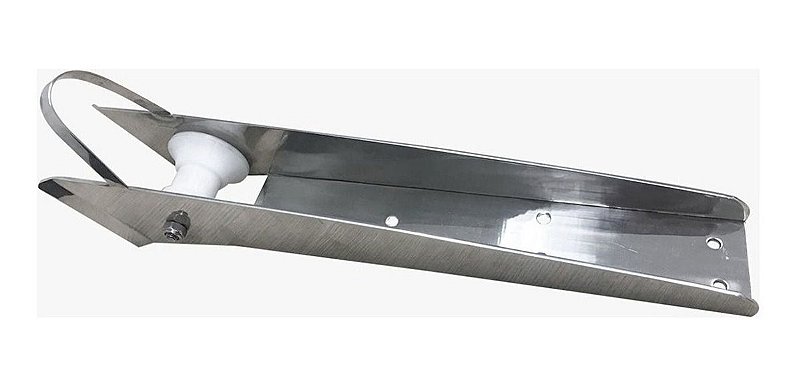 Lançador De Âncora Suporte Em Aço Inox Reforçado Para Lancha