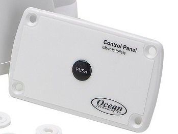 Painel Interruptor Para Vaso Sanitário Elétrico Náutico 12V