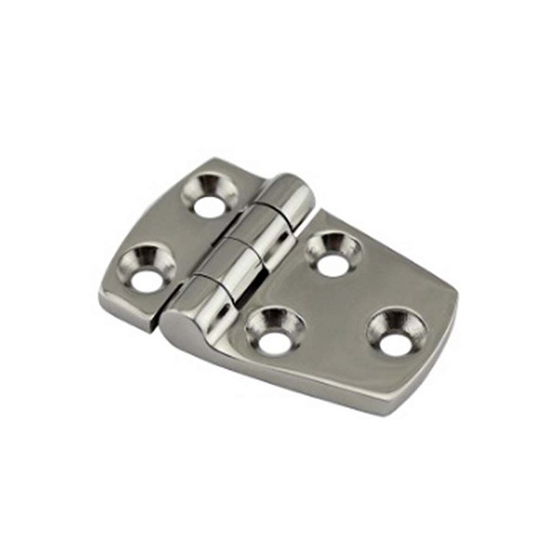 Dobradiça Em Aço Inox 5 Aberturas Para Lancha 55X40mm