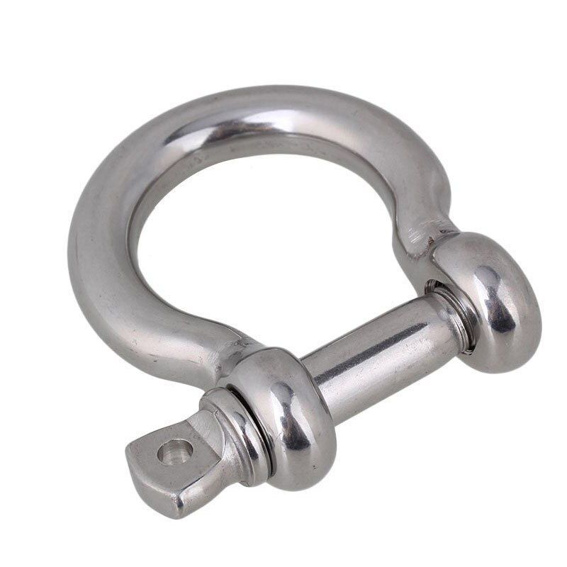 Manilha Balão Tornel Em Aço Inox 10 Mm Carga Max 37,3 Kn