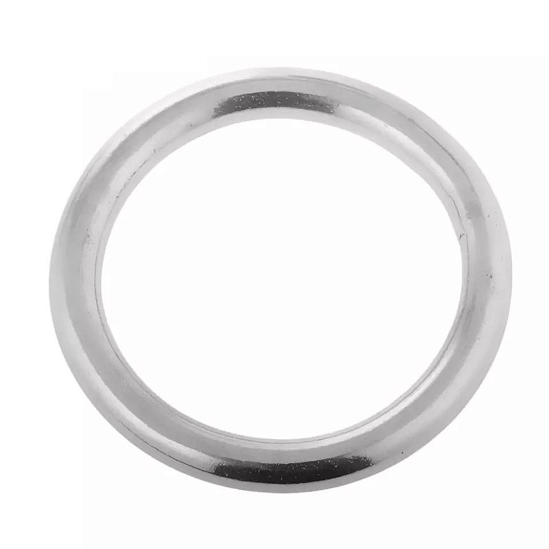 Anel Circular 8 X 40Mm Em Aço Inox Para Toldos Capota Barco