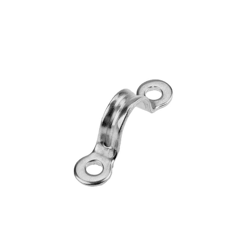 Alça Amarração Em Aço 2,5 Mm Passa Cabo Toldo Lancha Barco